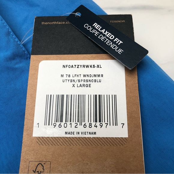 The North Face Men's 78 Low-Fi Hi-Tek Wind Jammer Jacket NF0A7ZYRWK5 Multi Size - Picture 3 of 9